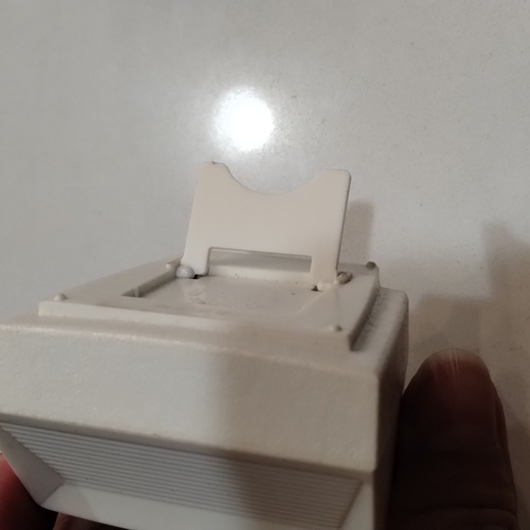 Rosenfield's Jewelry Ring box vintage with kickstand blue velour velvet inside - Picture 4 of 7